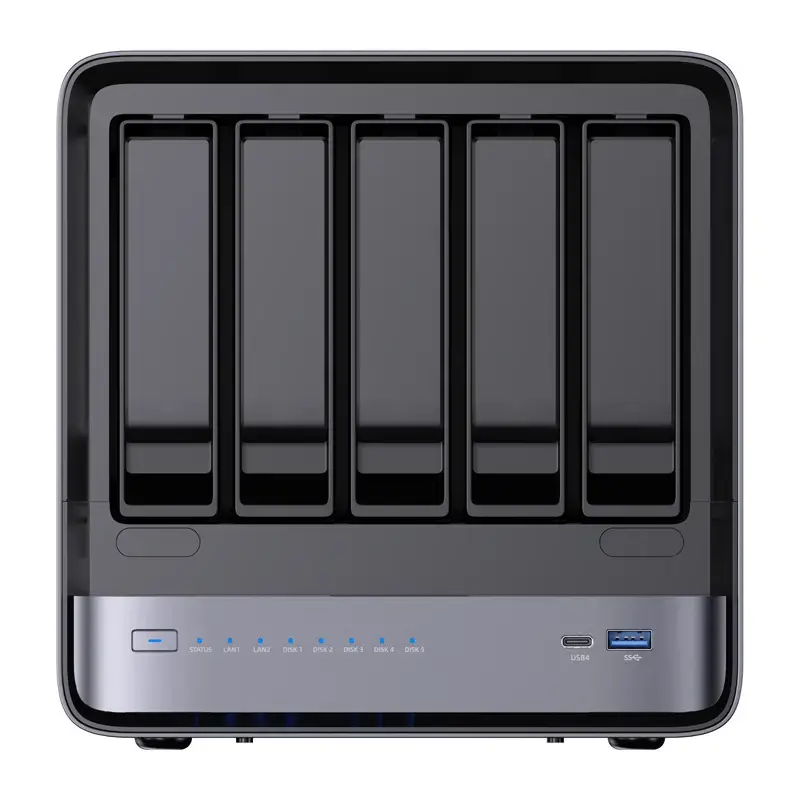 Mini-PC Minis Forum NAS N5 Pro AMD Ryzen AI 9 HX Pro 370, 32GB RAM, 128GB storage