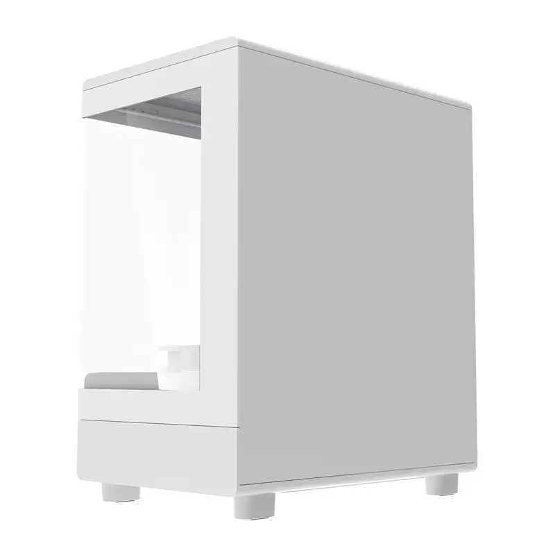 Darkflash computer case DB330M White v2 with three preinstalled fans, micro-ATX/mATX support