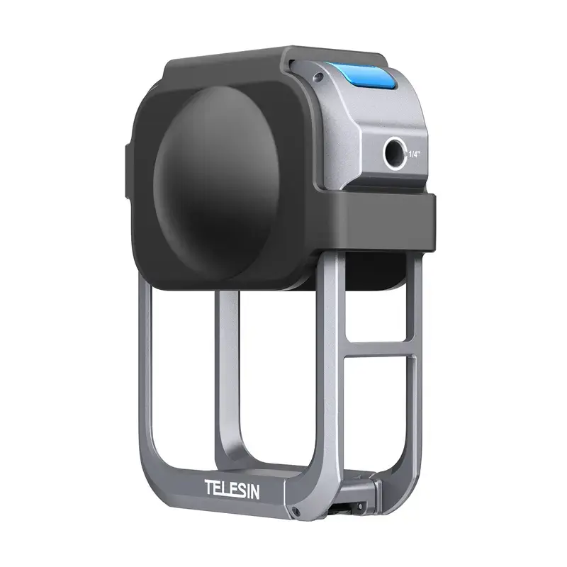 Metal protective cage Telesin for DJI Osmo 360 – lightweight metal frame, mounting points