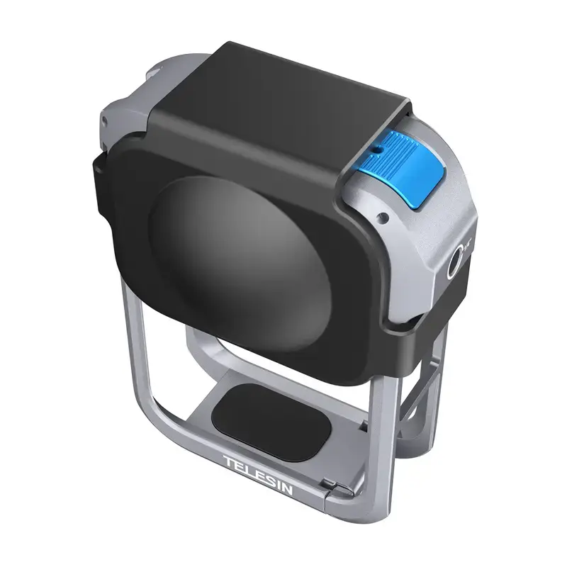 Metal protective cage Telesin for DJI Osmo 360 – lightweight metal frame, mounting points