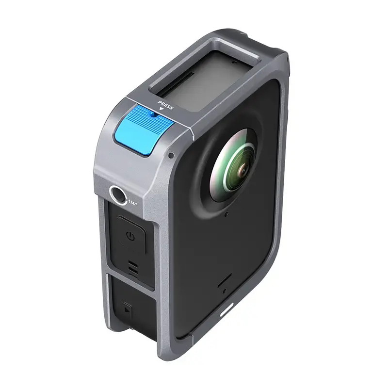 Metal protective cage Telesin for DJI Osmo 360 – lightweight metal frame, mounting points