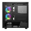 Computer case DarkFlash DS950V with front display (black) and 6 preinstalled fans