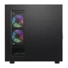 Computer case DarkFlash DS950V with front display (black) and 6 preinstalled fans