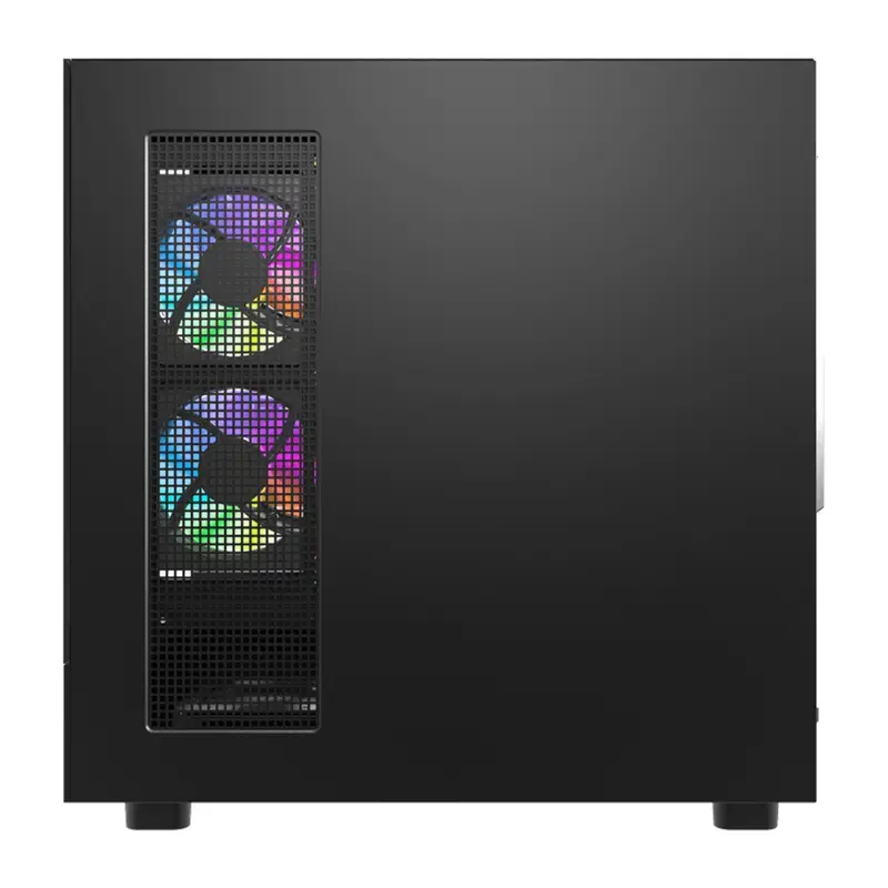 Computer case DarkFlash DS950V with front display (black) and 6 preinstalled fans