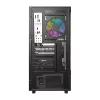 Computer case DarkFlash DS950V with front display (black) and 6 preinstalled fans