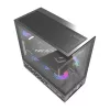 Computer case DarkFlash DS950V with front display (black) and 6 preinstalled fans