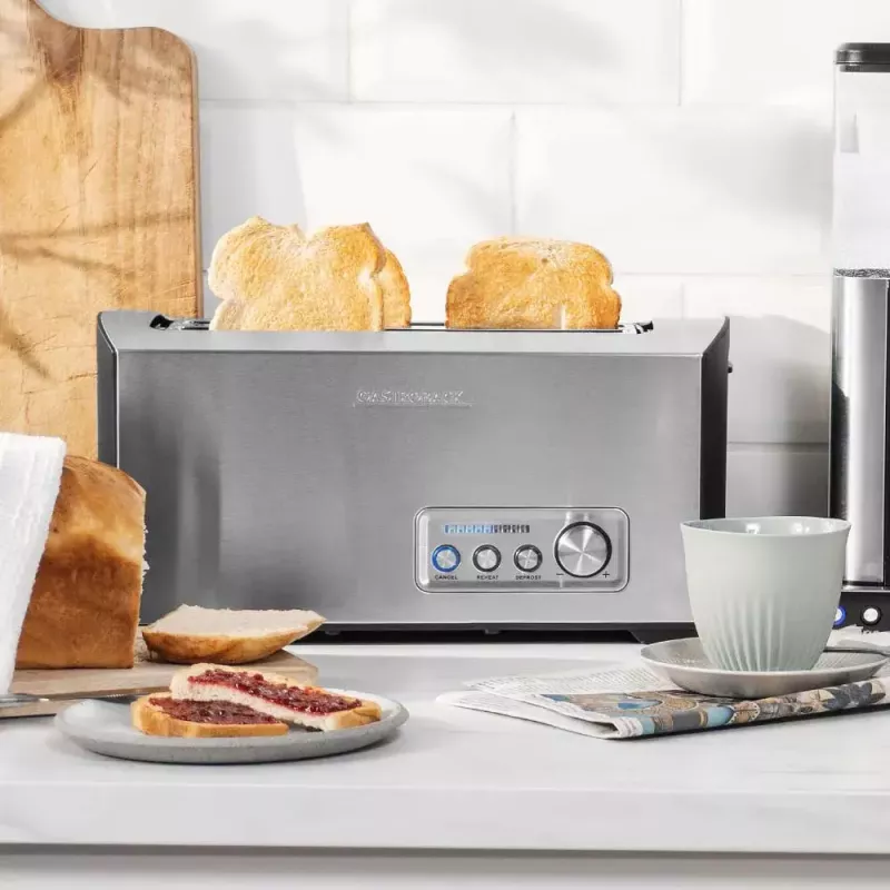 Toaster Gastroback Design Pro 4S 2 slice 1500 W Black Stainless steel