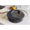 Electric paella pan Jata PE640 — round, 34 cm inner diameter, honeycomb nonstick, 1600 W, 230 V