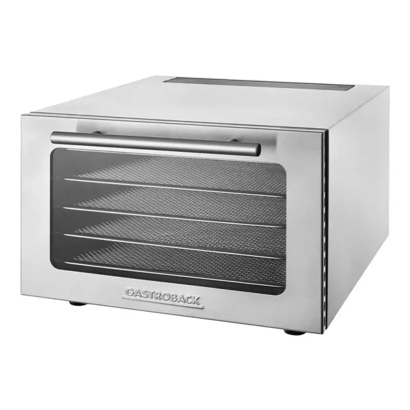 Food dryer GASTROBACK Mini Professional 400 W, stainless steel, timer up to 24 h, 282×347×206 mm