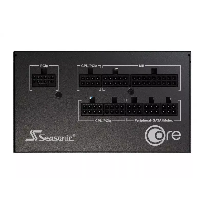 Power supply unit Seasonic CORE GC-650 ATX 3.1 650 W 24-pin ATX Fully-modular 80 PLUS Gold Black