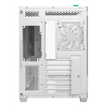 PC Tower Case DeepCool CG530U 4F White — rear PSU, supports 3x120mm side + 1x120mm rear fans, 120/140mm fan mounts, 2.5 inch & 3.5 inch HDD