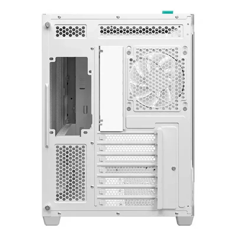 PC Tower Case DeepCool CG530U 4F White — rear PSU, supports 3x120mm side + 1x120mm rear fans, 120/140mm fan mounts, 2.5 inch & 3.5 inch HDD