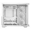 PC Tower Case DeepCool CG530U 4F White — rear PSU, supports 3x120mm side + 1x120mm rear fans, 120/140mm fan mounts, 2.5 inch & 3.5 inch HDD