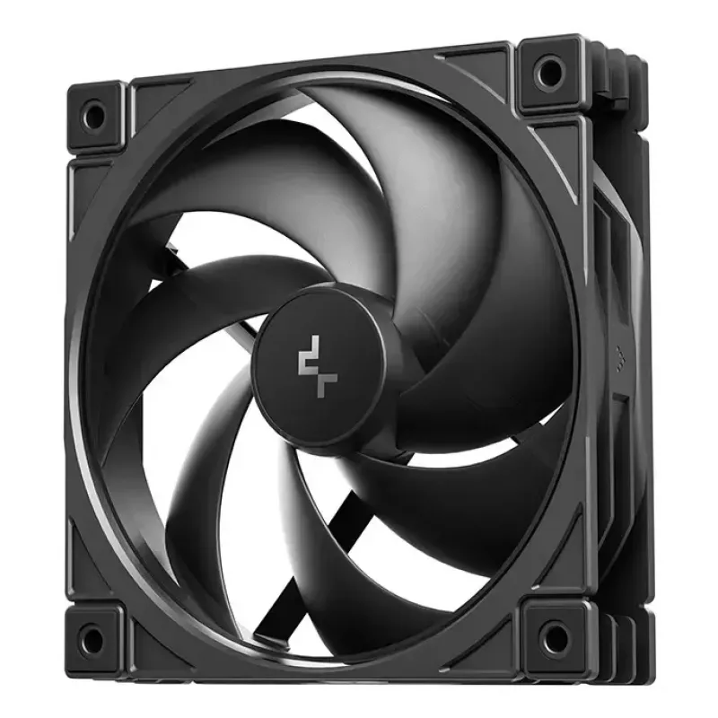Computer case fan DeepCool FD12 V2 120 mm Black, 500–2500 RPM, Hydraulic bearing, 4 pcs
