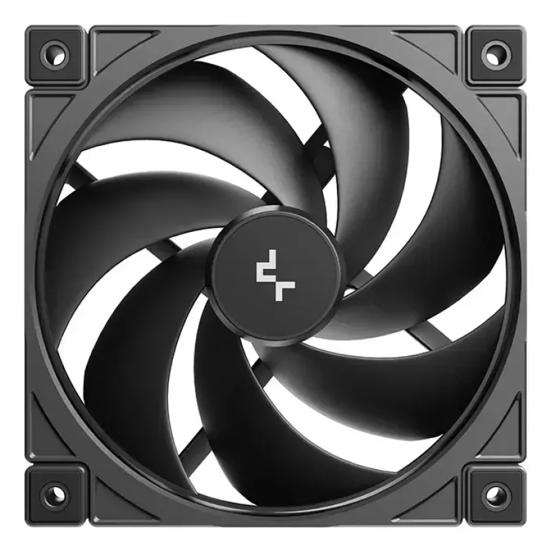 Computer case fan DeepCool FD12 V2 120 mm Black, 500–2500 RPM, Hydraulic bearing, 4 pcs
