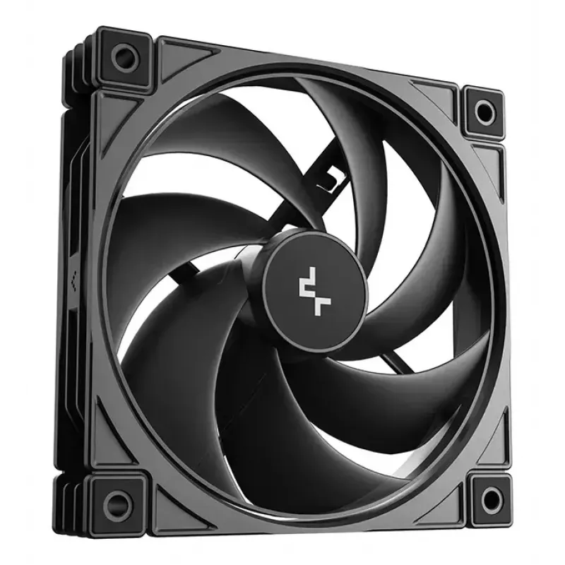 Computer case fan DeepCool FD12 V2 120 mm Black, 500–2500 RPM, Hydraulic bearing, 4 pcs