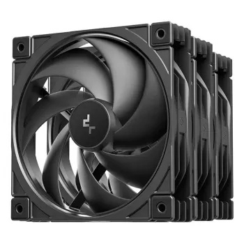 Computer case fan DeepCool FD12 V2 120 mm Black, 500–2500 RPM, Hydraulic bearing, 4 pcs