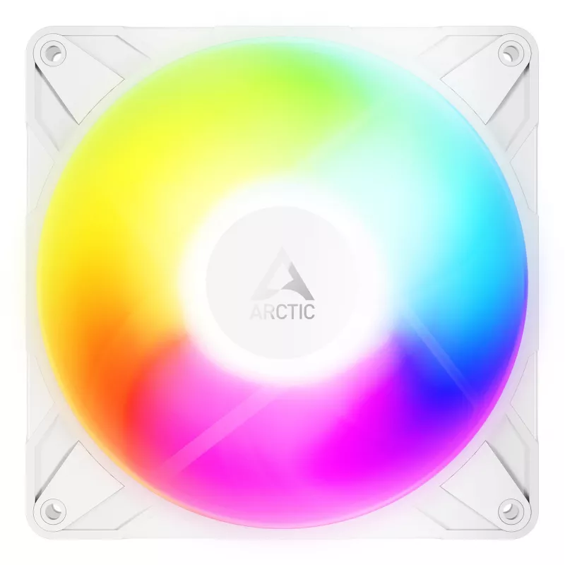 ARCTIC Freezer P14 Pro Reverse A-RGB (White) - 3 Pack - 140 mm A-RGB PWM Fan with Cable Splitter