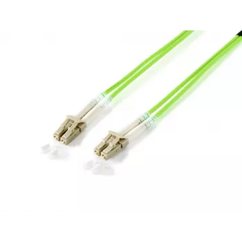 Equip LC/LC Fiber Optic Patch Cable, OM5, 1.0m