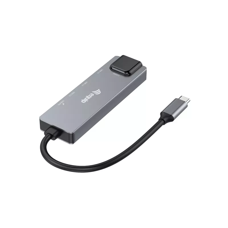 Equip 5 in 1 Multifunctional Adapter, 2.5GbE, USB-A x 2, USB-C x 1, USB-C , 100W USB PD