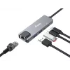 Equip 5 in 1 Multifunctional Adapter, 2.5GbE, USB-A x 2, USB-C x 1, USB-C , 100W USB PD