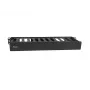 Equip 19 inch Rack Mount Cable Management Panel, Black