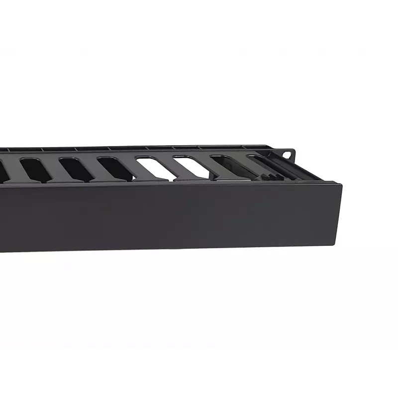 Equip 19 inch Rack Mount Cable Management Panel, Black