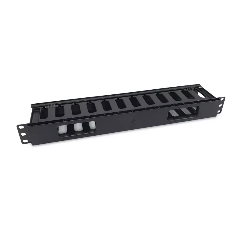Equip 19 inch Rack Mount Cable Management Panel, Black