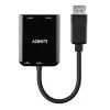 Lindy DisplayPort to 2 Port HDMI MST Hub, DisplayPort, 2 x HDMI, Male, Female, Straight, Straight