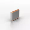 Lindy USB Type C Port Blockers (Without Key) - Pack of 10, Orange