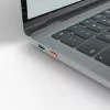 Lindy USB Type C Port Blockers (Without Key) - Pack of 10, Orange