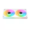 All-in-one CPU liquid cooler Cougar Poseidon Vistek Pro 240, ARGB, 120 mm fans, white