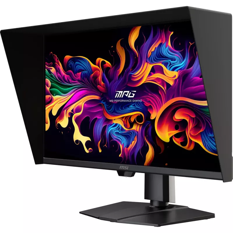 Computer monitor MSI MPG 271QRDE QD-OLED X50, 26.5 inch (67.3 cm), 2560×1440, QD-OLED, 1 ms, 16:9, USB 2.0 hub, VESA, height adjustable, black