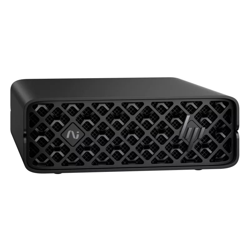 HP ZGX Nano G1n AI GB10 128 GB LPDDR5x-SDRAM 4 TB SSD Linux Mini PC Workstation AI Workstation, AI PC Black