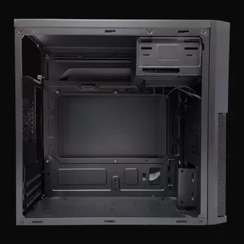 PC Micro Tower case LC-Power 2004MB-V3, Micro-ATX/Mini-ITX, black, top PSU, supports 2×3.5 inch + 2×2.5 inch, USB 3.2 Gen1