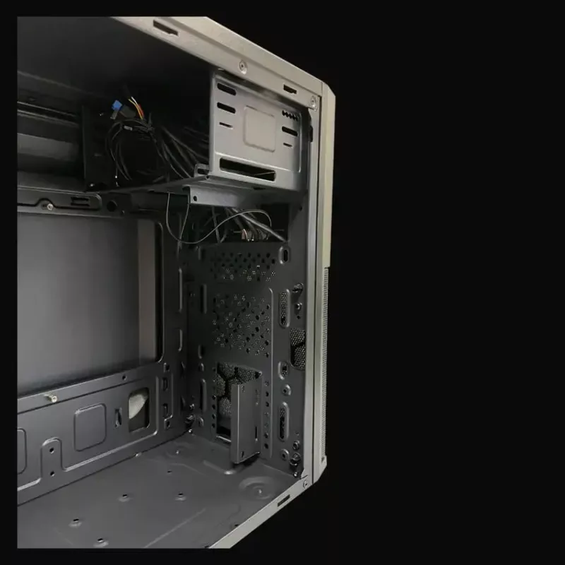 PC Micro Tower case LC-Power 2004MB-V3, Micro-ATX/Mini-ITX, black, top PSU, supports 2×3.5 inch + 2×2.5 inch, USB 3.2 Gen1