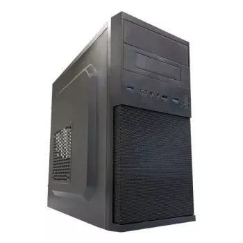 PC Micro Tower case LC-Power 2004MB-V3, Micro-ATX/Mini-ITX, black, top PSU, supports 2×3.5 inch + 2×2.5 inch, USB 3.2 Gen1