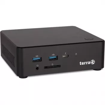 TERRA Micro 7000C GREENLINE Intel® Core™ i7 i7-1355U 16 GB DDR5-SDRAM 500 GB SSD Windows 11 Pro Micro PC Mini PC Black