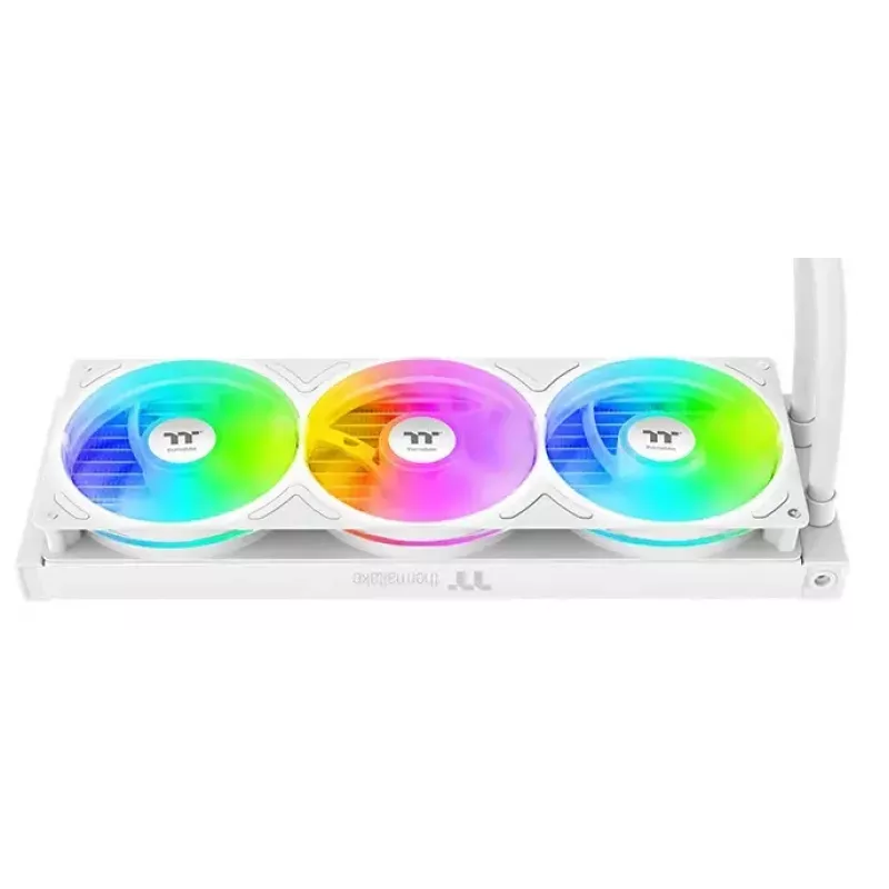All-in-one liquid cooler Thermaltake TH360 V3 Ultra ARGB — 3x 120 mm fans, 500–2500 RPM, 12 V, white