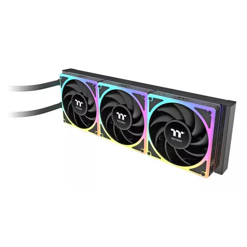 Thermaltake MAGCurve 360 Ultra AIO Liquid CPU Cooler with ARGB Fans, 360mm Radiator, Black