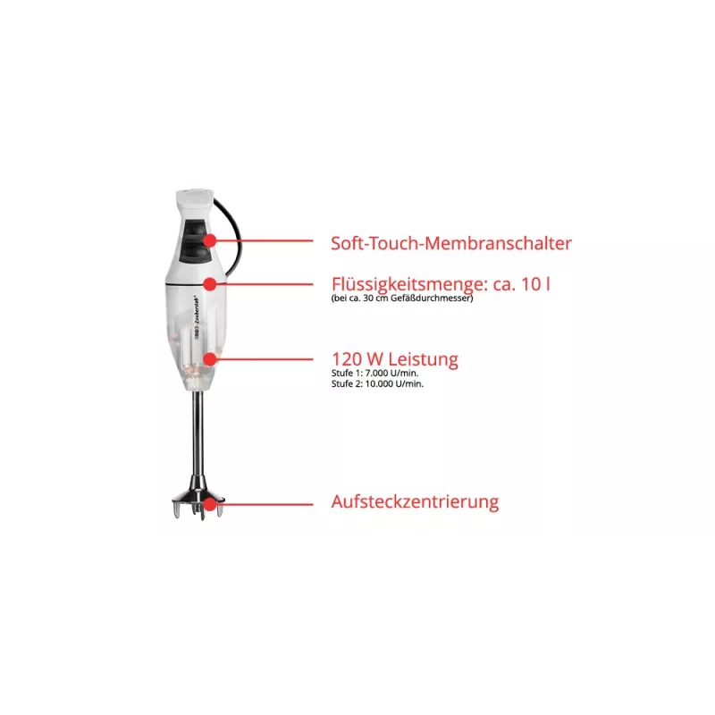 ESGE M 100 D Immersion blender 120 W White