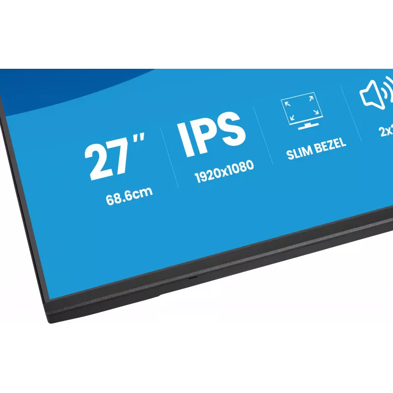Computer monitor IIYAMA ProLite X2797HSU-B1 27 inch (68.6 cm) Full HD 1920×1080 LED matt 4 ms USB 3.2 Gen 1 speakers VESA black