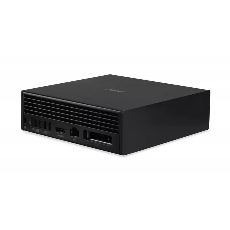 Mini PC Workstation Acer Veriton VGN100 GB10, 128 GB LPDDR5x, 4 TB SSD, NVIDIA Blackwell, DGX OS, Black/Grey
