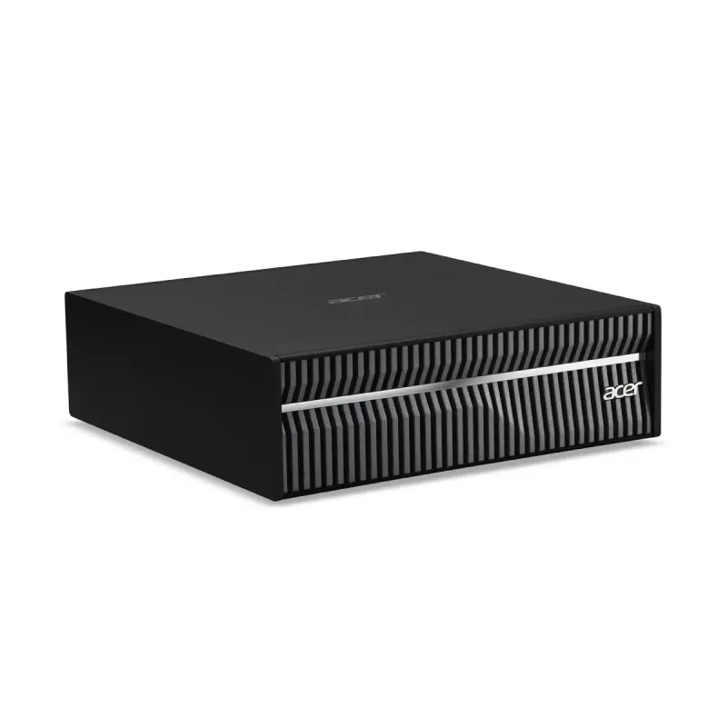 Mini PC Workstation Acer Veriton VGN100 GB10, 128 GB LPDDR5x, 4 TB SSD, NVIDIA Blackwell, DGX OS, Black/Grey