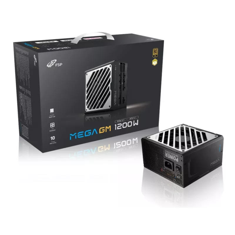 FSP MEGA GM 1200W Power supply unit ATX ATX3.1 Black