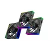 XILENCE XPF360R.ARGB 120 mm PC case fan 3-pack, hydraulic bearing, 1.9 mmH2O, 7–13.2 V, black