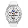 Samsung Galaxy Watch8 Classic 3.3 cm (1.3 inch) AMOLED 46 mm Digital 438 x 438 pixels Touchscreen Silver Wi-Fi GPS (satellite)