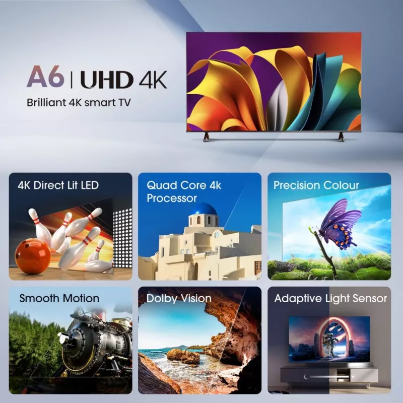 Hisense UHD 4K TV 55A6N ČR