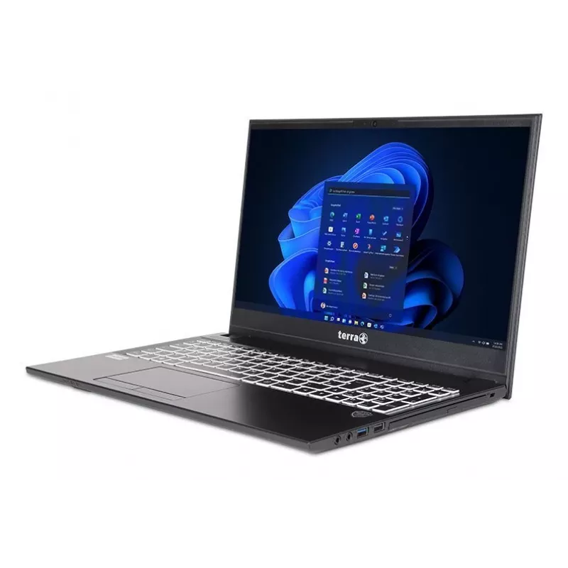 TERRA Mobile 1516R Intel® Core™ i5 i5-1334U Laptop 39.6 cm (15.6 inch) Full HD 16 GB DDR4-SDRAM 1 TB SSD Wi-Fi 6 (802.11ax) Windows 11 Pro German Black