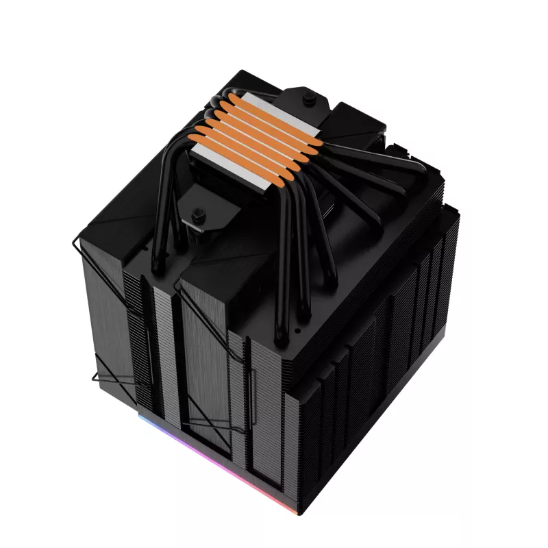 XPG MAESTRO PLUS 62DA CPU Air Cooler, Air cooler, 12 cm, Black